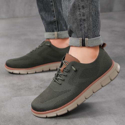 Bestones Men's Shoes, Breeze Shoes, Urban Ultra Comfortable, Business Casual, Black, Khaki, Green, Blue, White, Brown, Army Green, Grey, US Men's Sneakers2