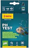 sera pH Test 15ml | Misura e monitora il valore di pH per condizioni ottimali di pesci, invertebrati e piante | Kit analisi acqua con cuvetta, siringa, scheda di valutazione |per Acquari e Laghetti