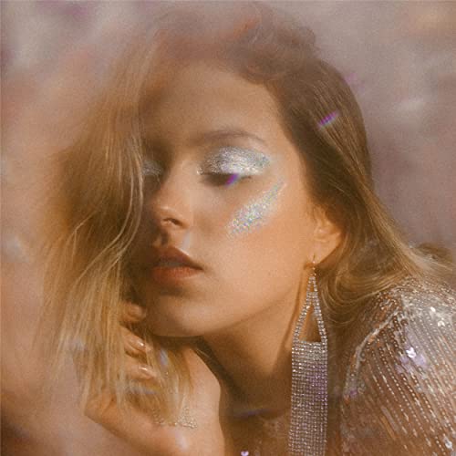 NODDWAY Holographic Powder 0.07oz/2g, 10 Micron Chrome Fine Powder for Epoxy Resin/Nails, Rainbow Holographic Mirror Nail Pigment