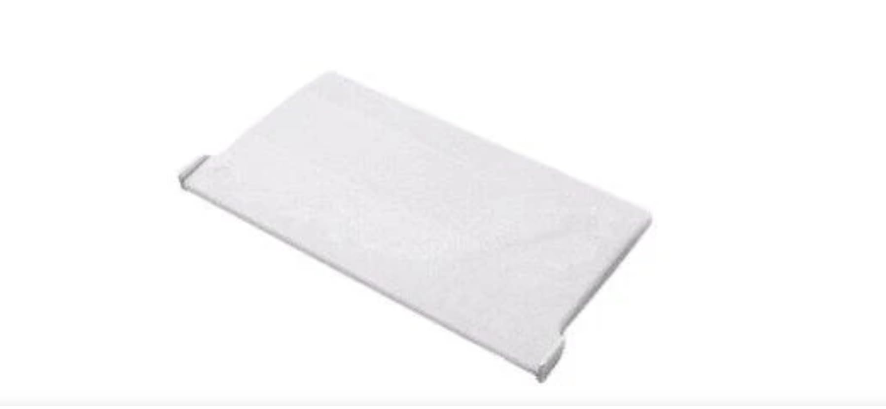 CHAINLESS WHITE VERTICAL BLIND BOTTOM WEIGHTS FOR WIDE (3.5") BLIND SLATS (100 WEIGHTS)