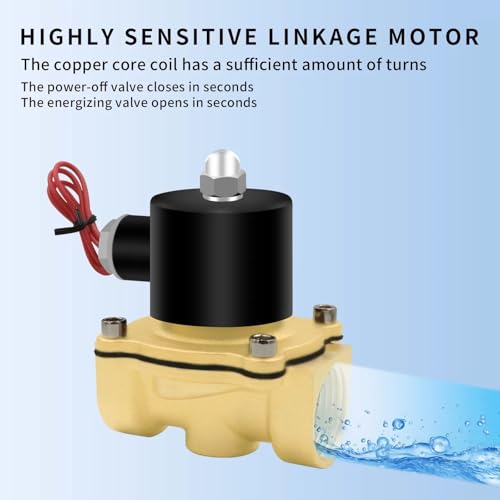 Électrovanne pneumatique 3/4 contre les fuites de vanne d eau