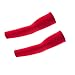 Hi-crazystore Arm Warmers Sun UV Protect Sleeves Compression Arm Sleeves (Red)
