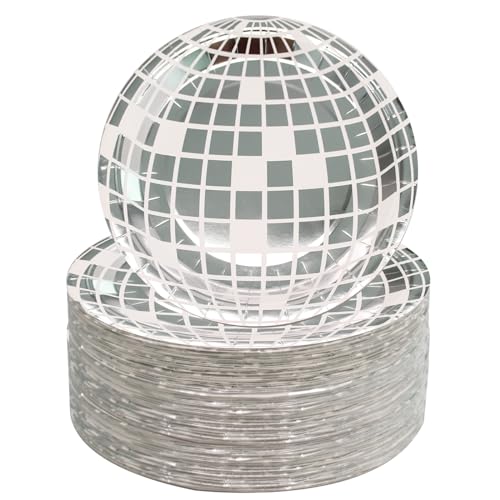 CONEHOY disco-ball dessert plates — actual product listing photo