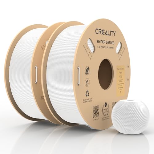 Creality PETG Filament, Hyper PETG 1.75 mm 3D Printer Filament with 30-600 mm/s, Dimensional Accuracy +/- 0.02 Cardboard