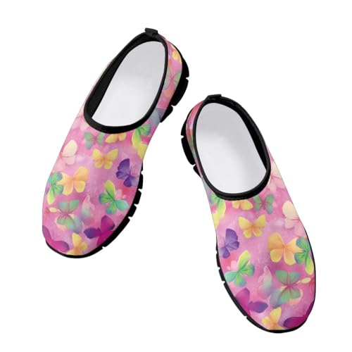 JoyLamoria House Art Animal Design Shoes for Women Running Lightweight Loafer Non Slip Flat Travel 6