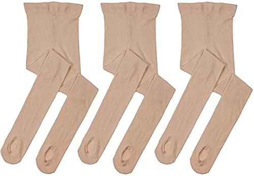 Image of MdnMd Girls' Women's Ballet Tights Ultra Soft Convertible Dance Leggings Transition Tights for Toddler Kids Adult