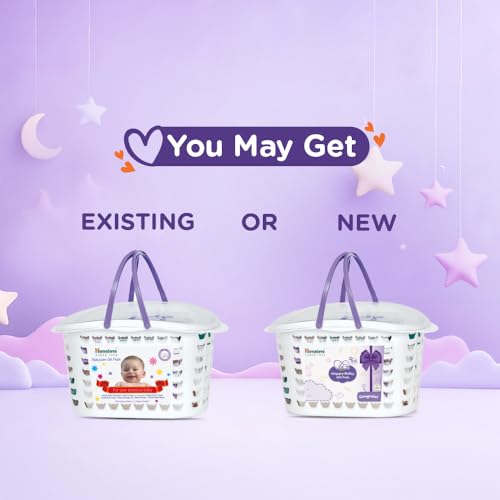 Image of Himalaya Baby Gift Pack Basket,Pack of 2 Set,White