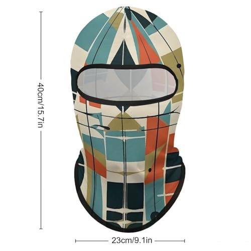 Balaclava para hombre, máscara para esquí y ciclismo, cubreboca moderno de invierno para uso multifuncional miniatura 2