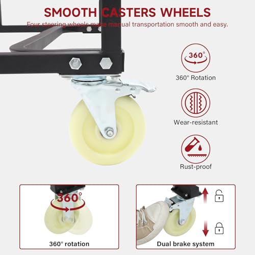 image for VELPAX 1300 LBS Capacity Watercraft PWC Dolly,Jet ski Dolly,Boat Stora