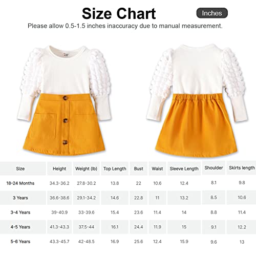 Patpat 2Pcs Toddler Baby Girls Casual Clothes Set Solid Ruffle Knitwear Sweater Tops And Leopard Print Mini Skirt #TOP3
