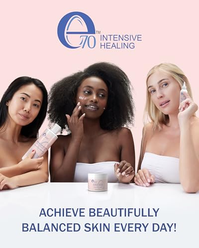 E70 Rosacea Solve - Redness Relief Cream - Calming Face Moisturizer For Rosacea and Acne-Prone Skin - Sensitive Skin Care With Organic Ingredients such as Aloe Vera, Almond Oil, Licorice and Chamomile Extracts - No Parabens