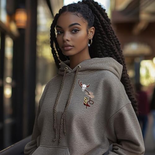 Western Rope with Boot Cowboy Hat and Skull Embroidered Iron On Patch4