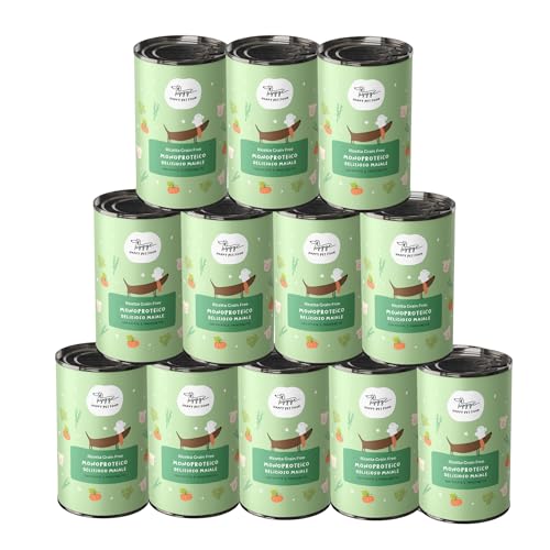 Hygge Dog Cibo Umido Monoproteico Maiale, 12x400g