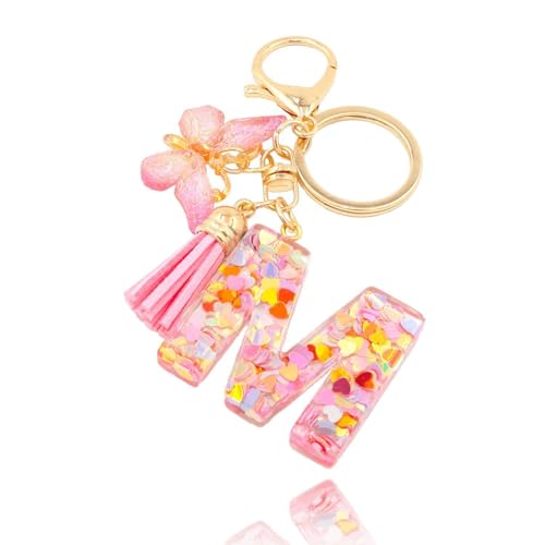 YINANLIN Initial Letter Keychain Cute Keychain...