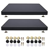 bimiti Subwoofer Isolation Stand 14x14in Subwoofer Base Stand Speaker Isolation Feet Platform Speaker Riser Stabilizer Base with Fixed Copper Nail for Studio Monitor, Subwoofer, Loudspeakers