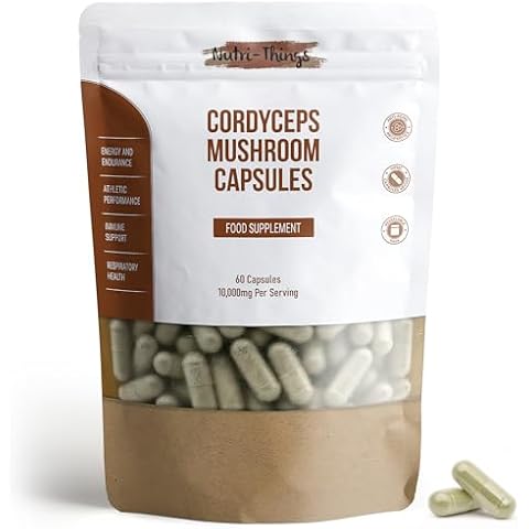 Cordyceps Mushroom Capsules Cover