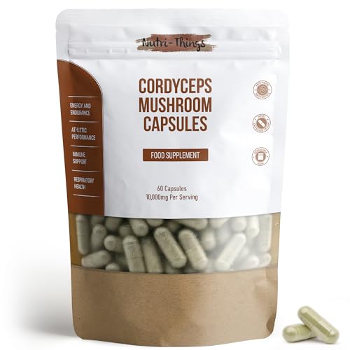 Cordyceps Mushroom Capsules - 60 Capsules