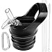 New and Improved Design Straw Lid for Hydro Flask Standard Mouth Water Bottle, Compatible with Simple Modern Ascent. Replacement Straw Lid Set with Handle-for 12 18 21 24 Ounce.