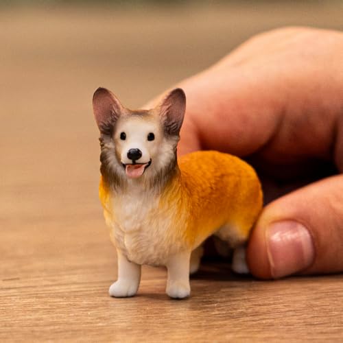 schleich Farm World | Welsh Corgi 13999 | schleich Bauernhof Spielfigur | detailgetreue Tierfiguren | tolles Geschenk für Jungen und Mädchen | Bauernhof Spielzeug ab 3 Jahre | 2 x 5 x 4 cm
