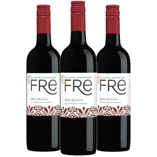 Sutter Home Fre Premium Red Blend Non-alcoholic Wine (3 Bottles)