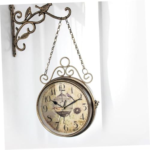Horloge murale rétro créative et design moderne pour salon chic