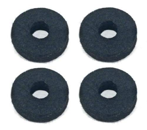 Silverline Replacement for Alesis Drum Cymbal Felt Washer - Set of 4
