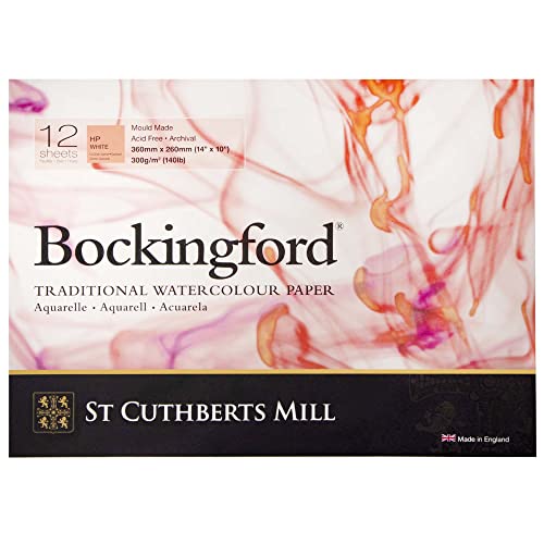 Bockingford Watercolor Pad 10 X 14 White 140 Pound
