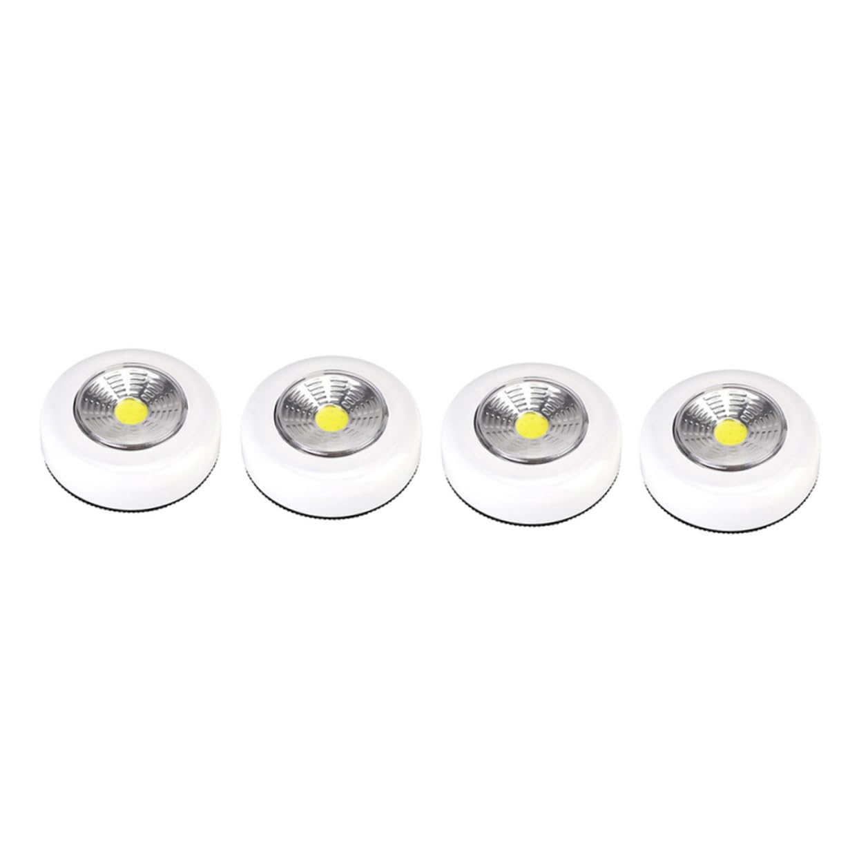 Uonlytech Led Push Light Night Light Lamp for Emergency Wall-Mounted Touch Switch 4 Pieces Pack