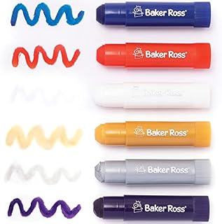 Baker Ross PJ110 Kings Coronation Poster Paint Sticks - Pack of 6, Craft Supplies