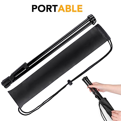 Image of AROIC 24 Pack 14''Tabletop Easels, Black Steel Table Top Easels for Display | Adjustable Portable Table Top Easel for Paintings, Signs, Posters,Frame Pictures(with 24 Bags)