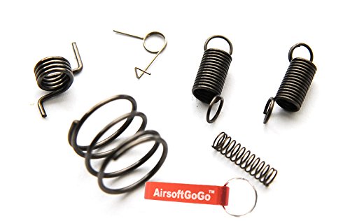 SHS Gearbox Muelle set para Airsoft AEG Ver. 3 - Llavero Incluido