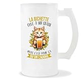 CONTENANCE GÉNÉREUSE 470–500 ML Capacité idéale pour profiter pleinement d’une bière fraîche, à l’apéritif comme lors de moments conviviaux entre amis ou en famille.