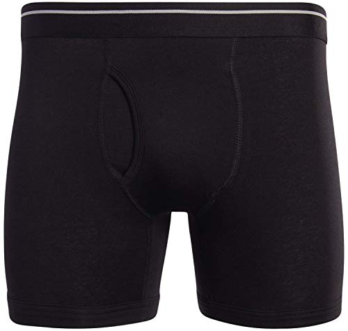 Members Mark Underwear - Stretch Boxer Briefs (5 Pack), Size Large, Black3