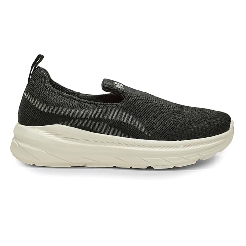 Image of Liberty Force 10 RUNSTEP-E Teal Blue Sports Non Lacing Walking Shoes for Mens