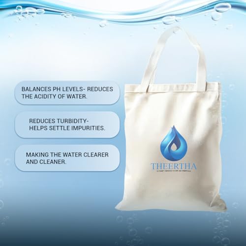 Image of Theertha - A Natural Water Cleaning Product | Balances pH | Removes Iron | Water Becomes Crystal Clear (5, Kilograms)