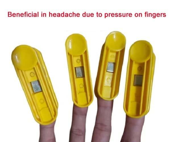 Image of OMDARIYA acupressure Point Clip, Acuplus Clip to Lower Blood Sugar, Tiger Mouth Thumb Tiger Acupoint Massage Magnetic Clip