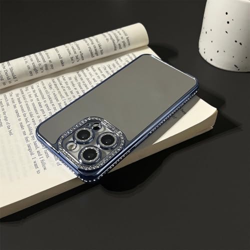 Coque de Luxe à Paillettes iPhone 16 Pro Max effet miroir strass chic