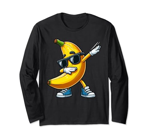 Cool Dab Banana es Dabbing Cute Dab Fruit Lover Manga Larga