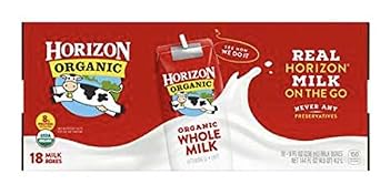 Horizon Organic Whole Milk, 18 pk./8 fl. oz.