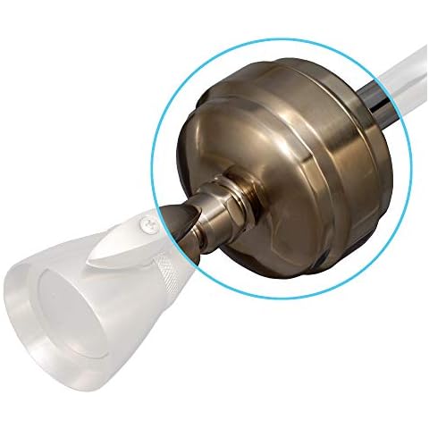 Sprite Industries Shower Filter in Brushed Nickel Cover