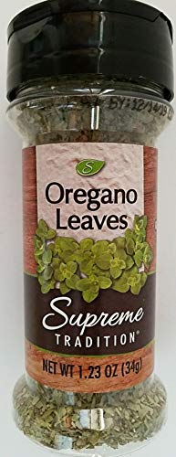 Culinary Oregano Leaves 1.23 oz (34g) Flip-Top Shaker