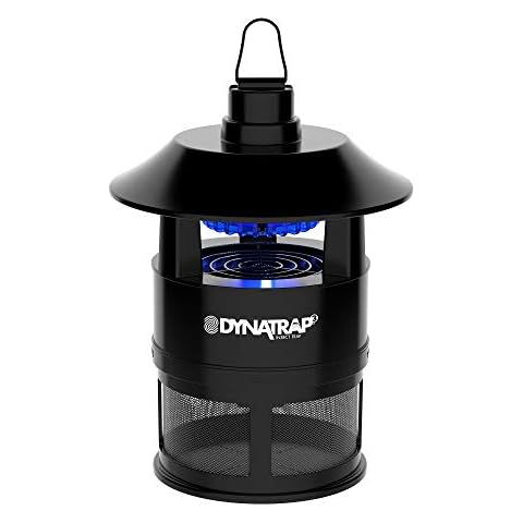 DynaTrap DT160 1/4 Acre Mosquito Trap & Flying Insect Trap – Kills Mosquitoes, Flies, Gnats, Wasps, & Other Flying Insects – Mosquito Zapper & Bug Zapper Outdoor Alternative – Black Cover