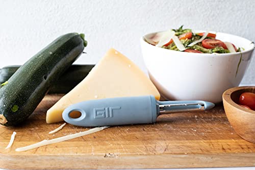 Gir: Get It Right Premium Stainless Steel Swivel Peeler - I-Shape Peeler For Potatoes, Vegetables, Fruits, And More - Red #TOP3