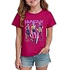 Kpop D-Demon H-Hunters,T-Shirts à Manches Courtes Fille Filles Huntrix Huntr/X Tee Shirt Col Rond Graphique Décontracté Comfortable Mignon Enfants Tee-Shirt
