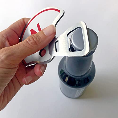 Image of YouTheFan NCAA Nebraska Cornhuskers Season Opener Bottle Opener