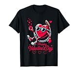I Hooked in Heart Happy Valentines Day Women, Men and Kids T-Shirt