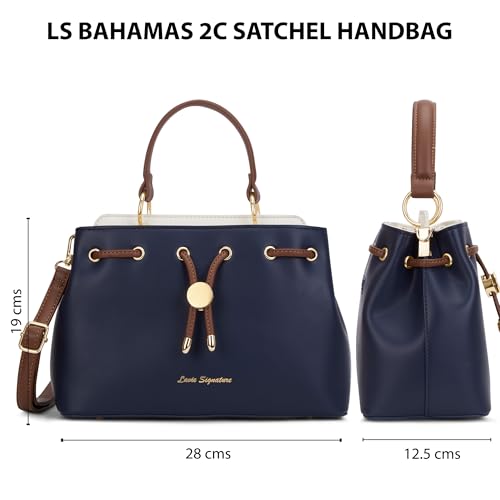 Image of Lavie Signature Women's Bahamas Satchel Bag | Satchel Handbag for Work | Ladies Purse | Stylish Shoulder Bag | Gift for Women