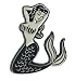 Mermaid Pin Up Girl Tattoo Lover Enamel Lapel Pin