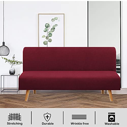 Housse de canapé sans accoudoirs antidérapante et lavable stretch - 4