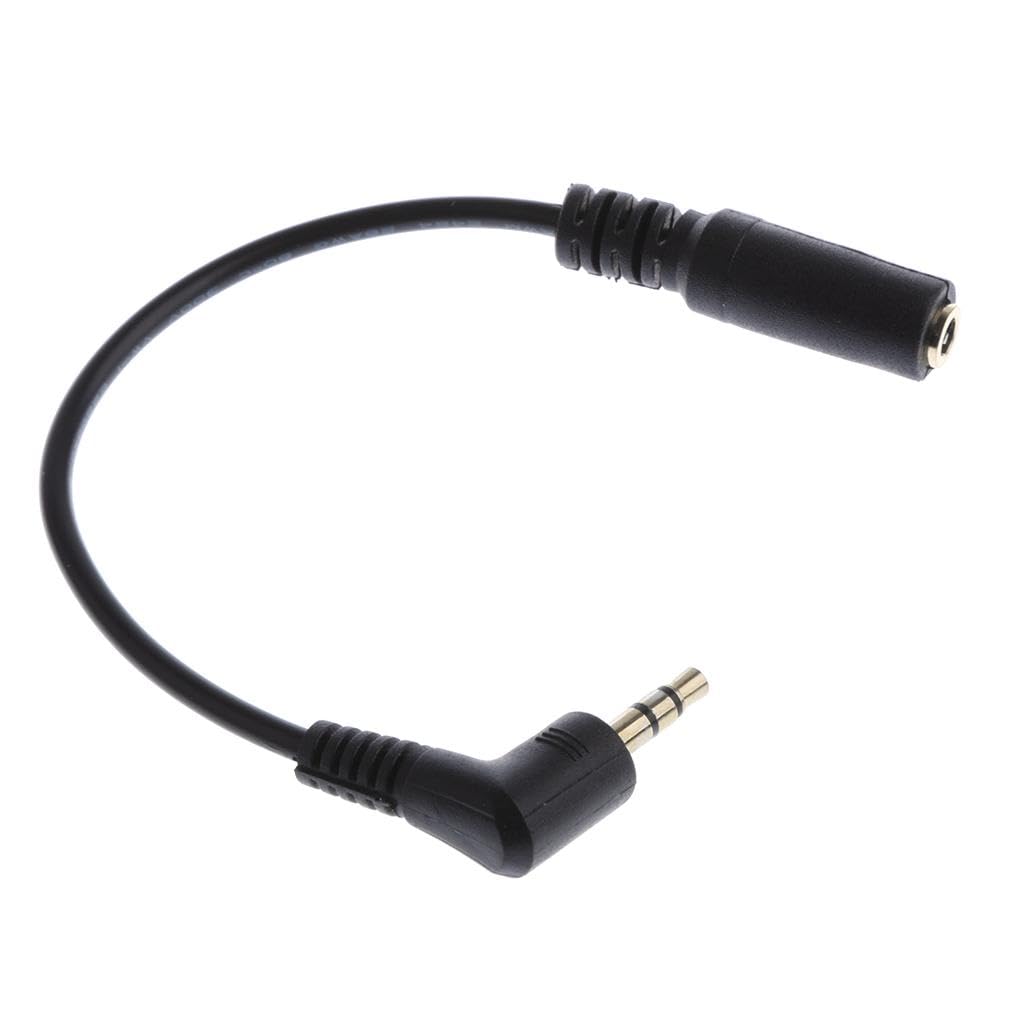 3.5mm Adattatore Audio 90 Gradi Maschio-femmina - Connettore AUX Oro 3,5 Mm, Confezione Da 2 Adattatore Jack - Foto 2